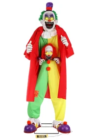 scary surprise clown