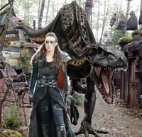 Lexa and Indoraptor