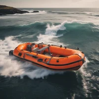 Stranded on lifeboat