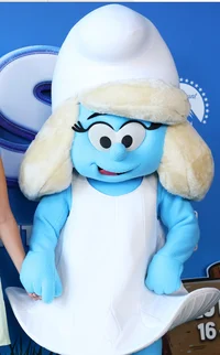 Smurfette mascot