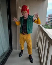 Cosplayer Bowser