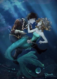 Mermaid x kind boy