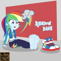 Rainbow Dash feet
