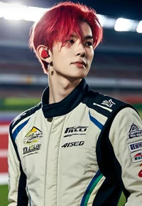 Heeseung Biker Racer