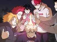 Mha camping