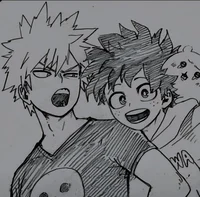 Izuku and Katsuki