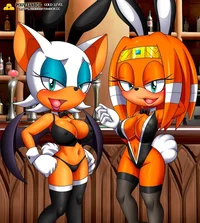 Rouge and Tikal