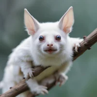 White bat pet