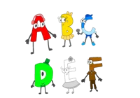 Alphabet letters ocs