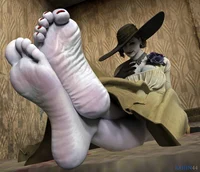 Dimitrescu feet