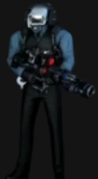 Blue Shirted Guard C