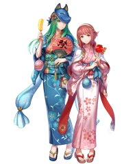 Nephenee and Sakura
