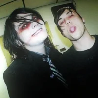 Gerard Way and Frank