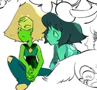 Peridot and lapis