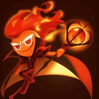 Fire spirit cookie