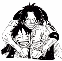 Ace Sabo and Luffy