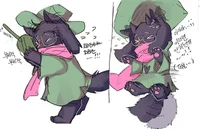 Ralsei as a cat 