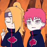 Deidara and Sasori