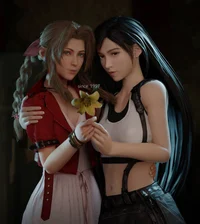 Aerith and Tifa