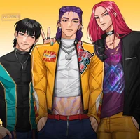 Huntrix boys 