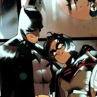 DC Bruce and Damian