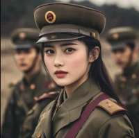 North Korean girl