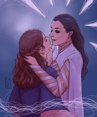 Moiraine and Lanfear