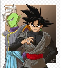 Black and Zamasu