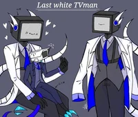 White TV Man