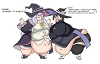 Fat Elaina and Saya