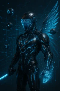 FuturisticSci-Fi Man