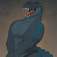 Male Blue Raptor