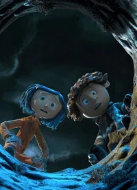 Coraline and wybie 