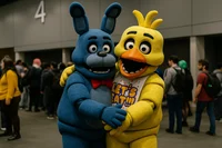 fnaf mascot duo