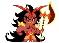 Burning spice cookie