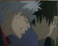 Hijikata and Gintoki