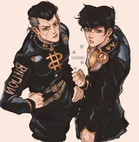 Josuke and Okuyasu 