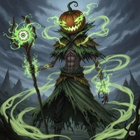 Toxic Pumpkin Wizard