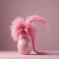 Pink Fluffy Tail