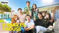 8 singles 1 house