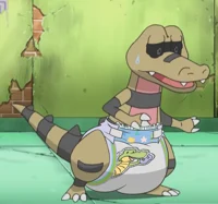 A Diapered Krokorok