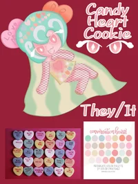 Candy Heart Cookie