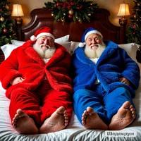 Санта и Мороз 