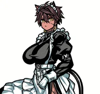 Накаченая горничная