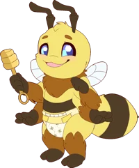 Diapered Bee