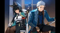 Miyabi y Vergil