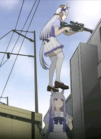 Gold Ship and Mejiro