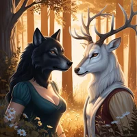Wolf and Stag