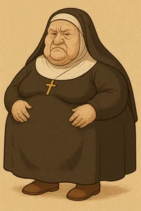 Fat old nun