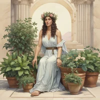 Plant owner goddess 